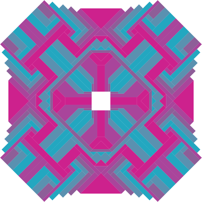 Mandala Projeto Geométrico Colorido