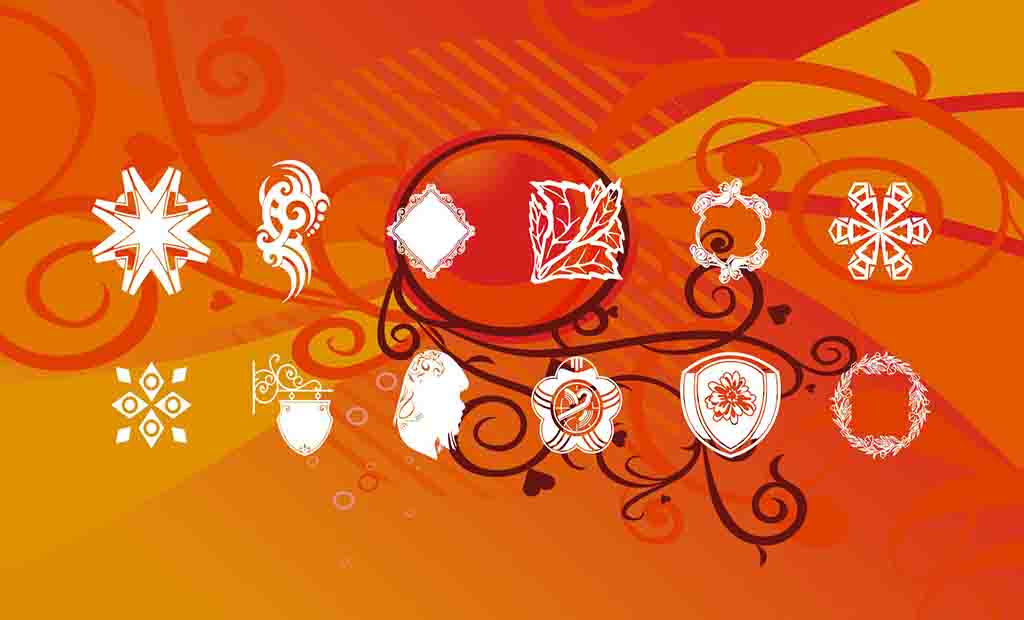 Ribbons Texturas e Backgrounds Ornamentais