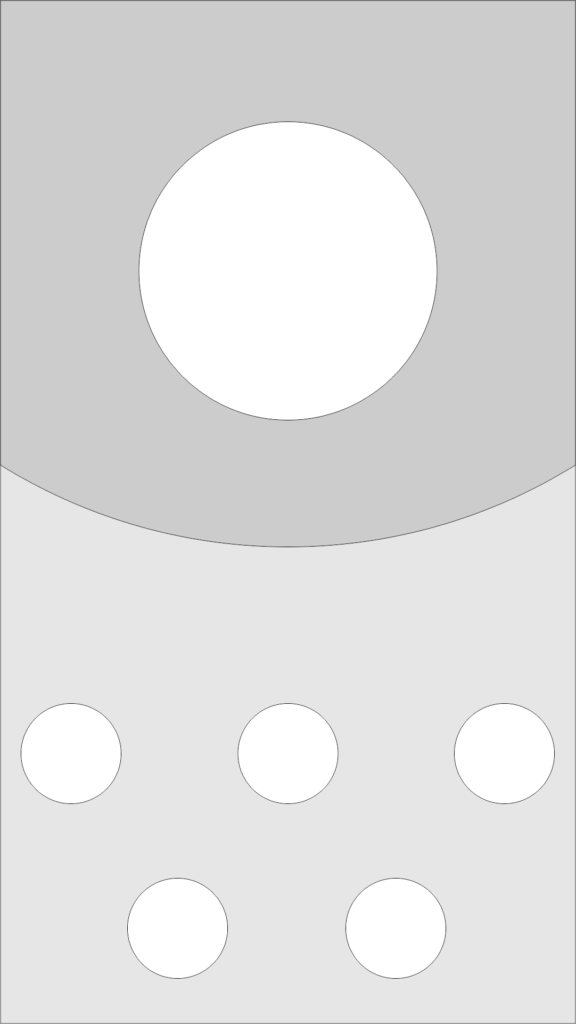 CorelDRAW Cartão digital posição dos elementos gráficos