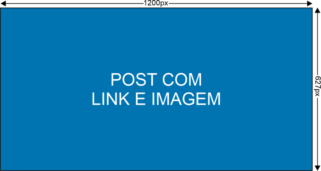 Linkedin Post com Link e Imagem 1200x627