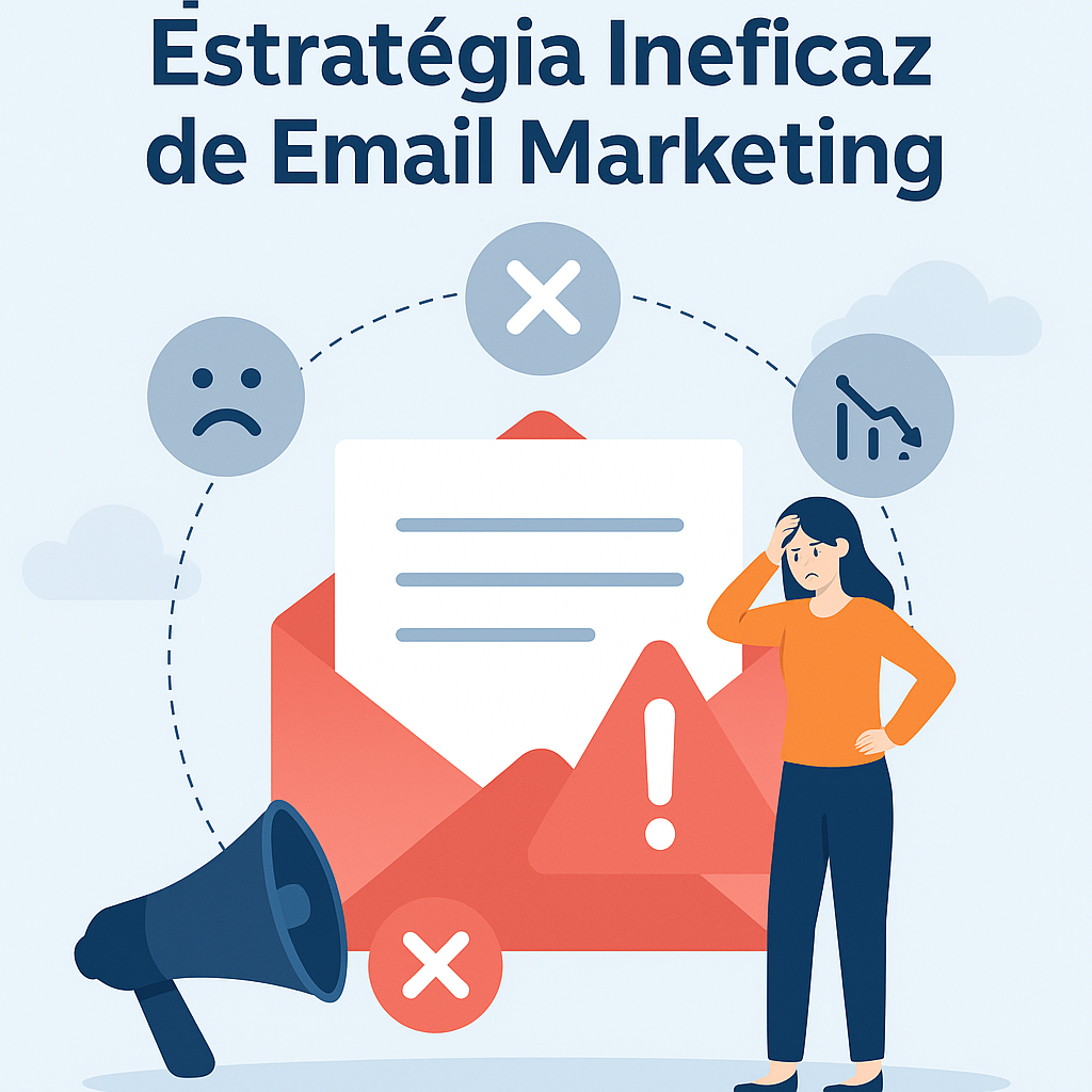 Impactos Negativos de uma Estratégia Ineficaz de Email Marketing