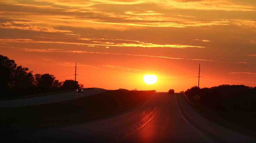 Por do Sol Estrada
